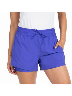 Spyder 2-in-1 Purple Athletic Shorts - Size XL ✨ NWOT